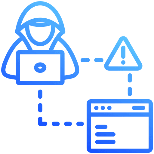 fake-malicious-websites Online Safety Icon